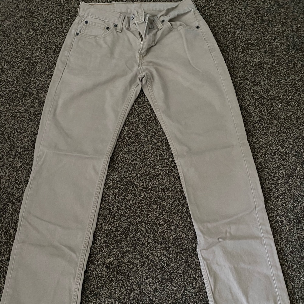 Levi’s soft jeans skinny color beige